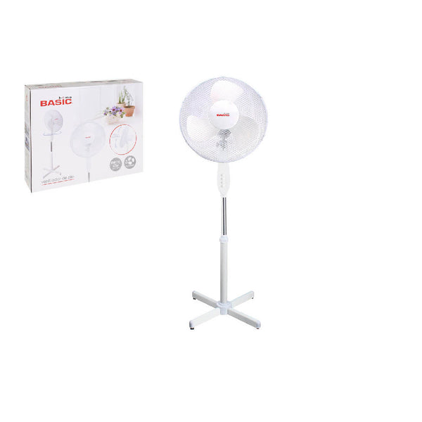 Freestanding Fan Basic Home White 40W